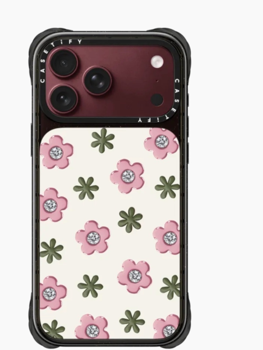 casetify - Pink Crystal Bloom - iPhone 18 pro max